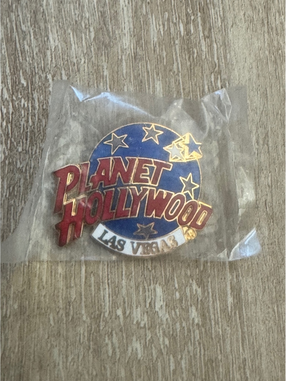 Vintage Planet Hollywood Las Vegas Enamel Pin Badge